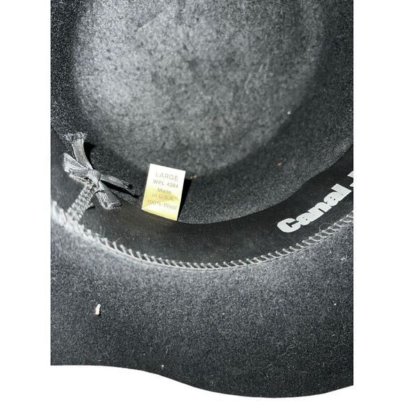 Unisex Canal Jean wpl 4384 100% wool black size large - Picture 5 of 6